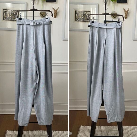 Vintage 90s Super High Rise Wide Leg Pants 26 XS - Picture 1 of 6